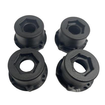 Method RC Wheel Hexes Stock plastic hex adaptor of 1/8 Monster Truck tire, 17mm hex and 24.8mm Thickness (4pcs)